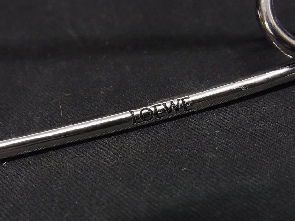 □極美品□ LOEWE ロエベ メカノピン チャーム ブローチ アクセサリー 