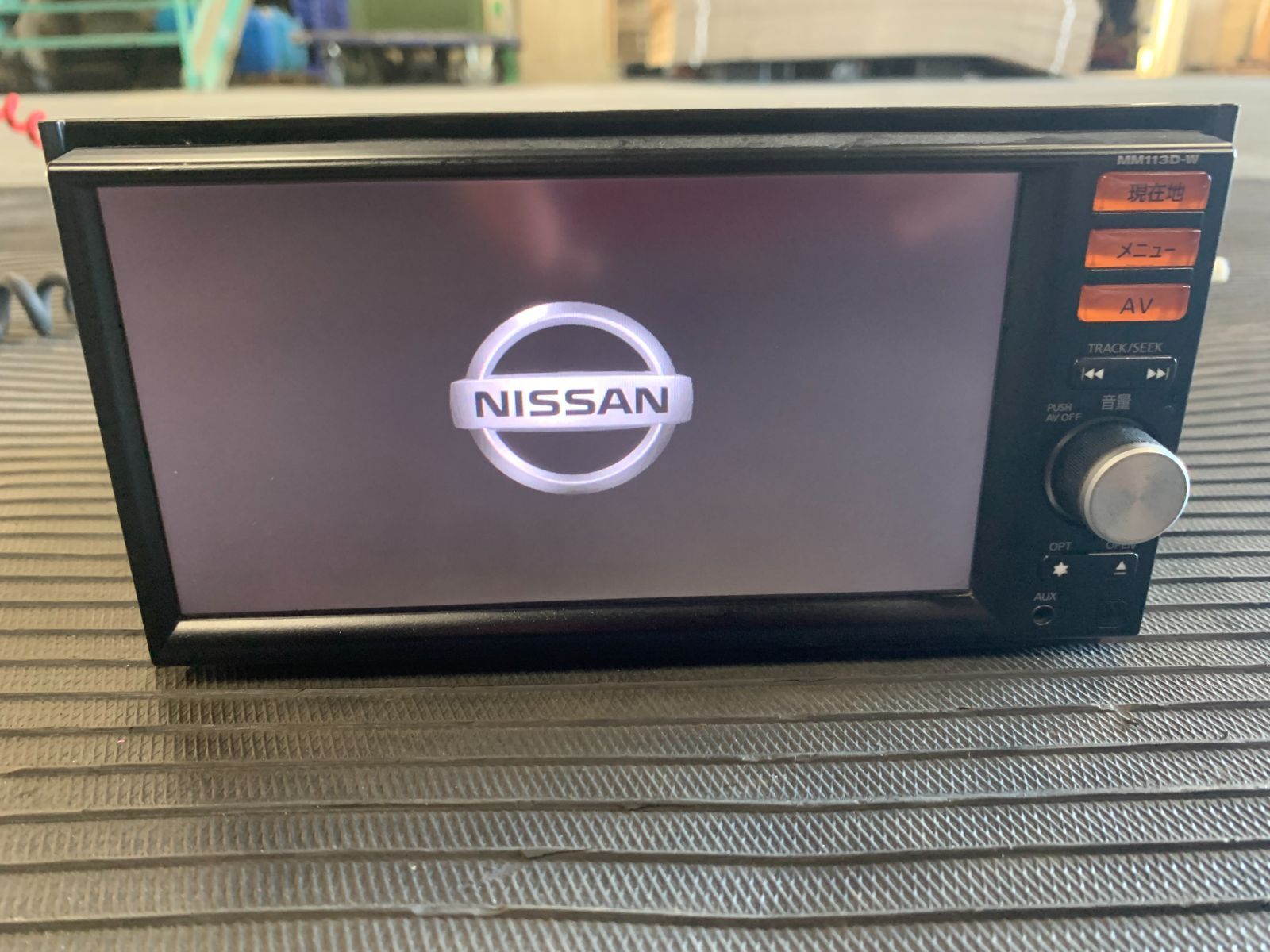 日産純正ナビ NISSAN カーナビ MM113D-W B8260-79921 Bluetooth 324997