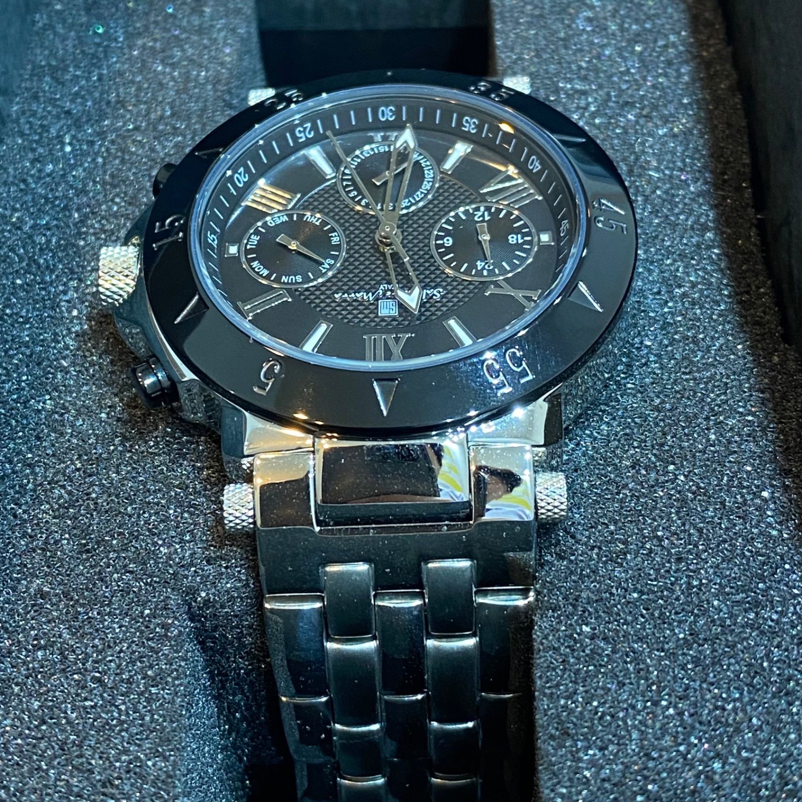未使用品】サルバトーレマーラ 腕時計 メンズ salvatore Marra SM14118 
