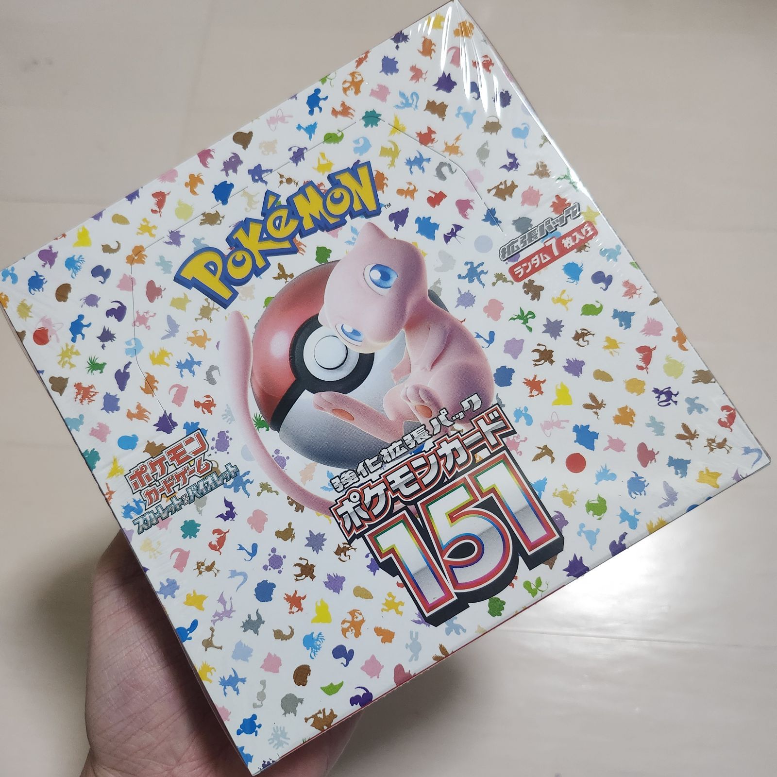 ポケモン - ポケモンカード151 新品未開封　シュリンク付き　3BOX ポケモンカード151シュリンク付き未開封
