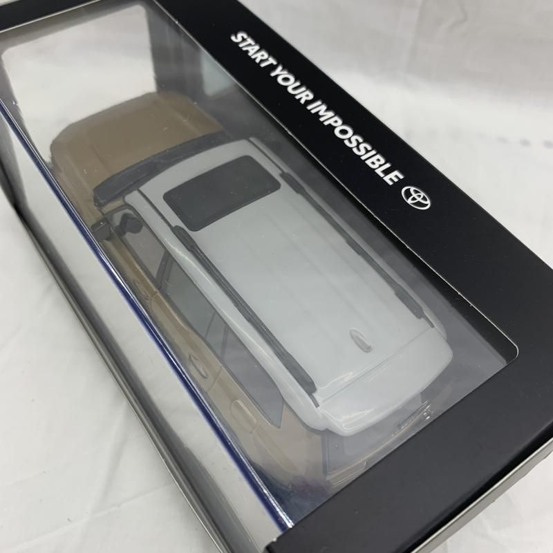 【中古】 トヨタ ランドクルーザー ランクル250 ミニカー 1/30スケール サンド×ライトグレー[91][240091357617] 中古】 トヨタ ランドクルーザー ランクル250 ミニカー 1/30スケール