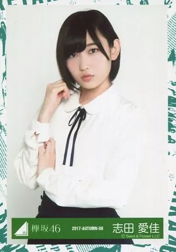 中古】生写真(乃木坂46) 志田愛佳/上半身/2017-AUTUMN-08/欅坂46