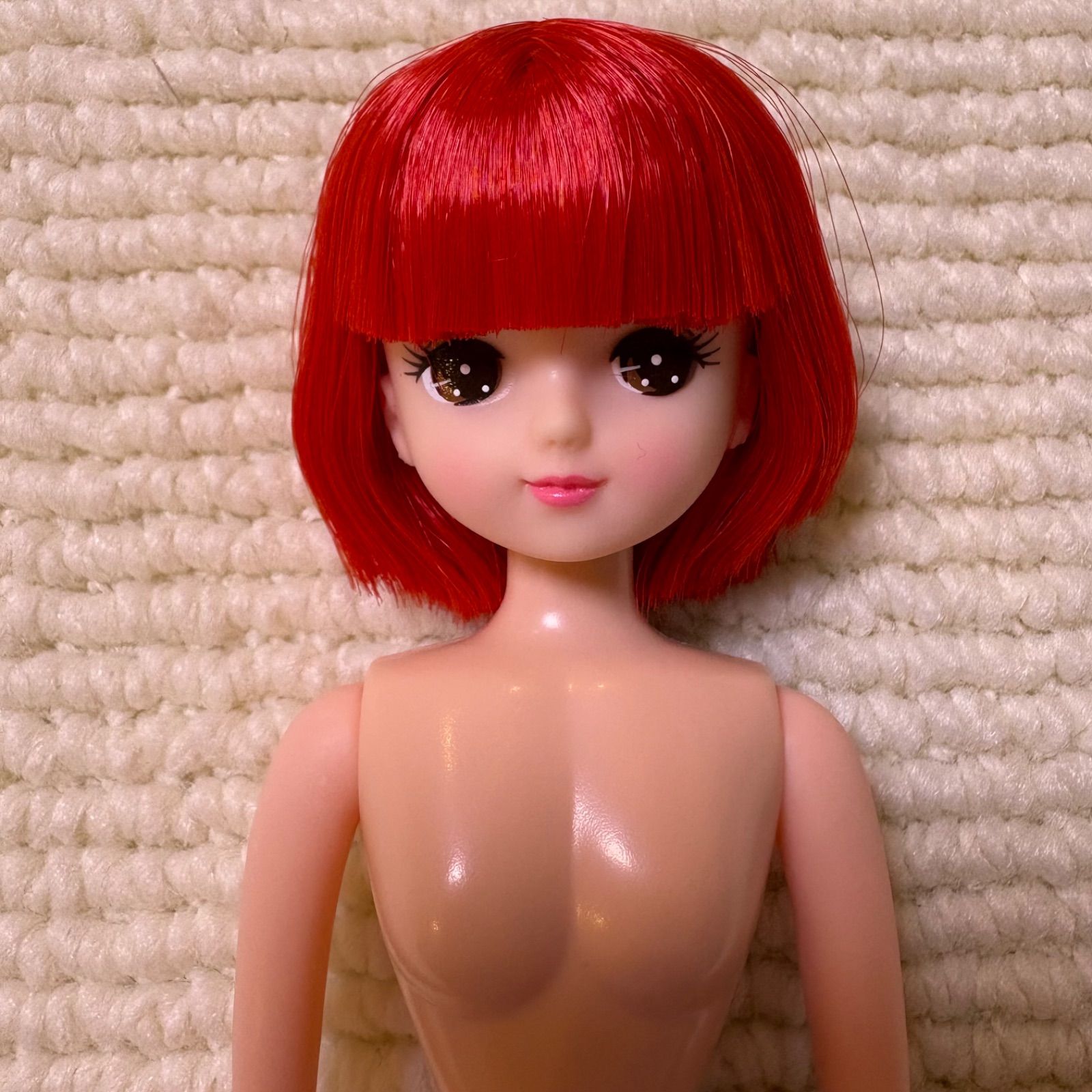 リカちゃんキャッスル リトルファクトリー おたのしみドール きらちゃん りんご レッドヘア