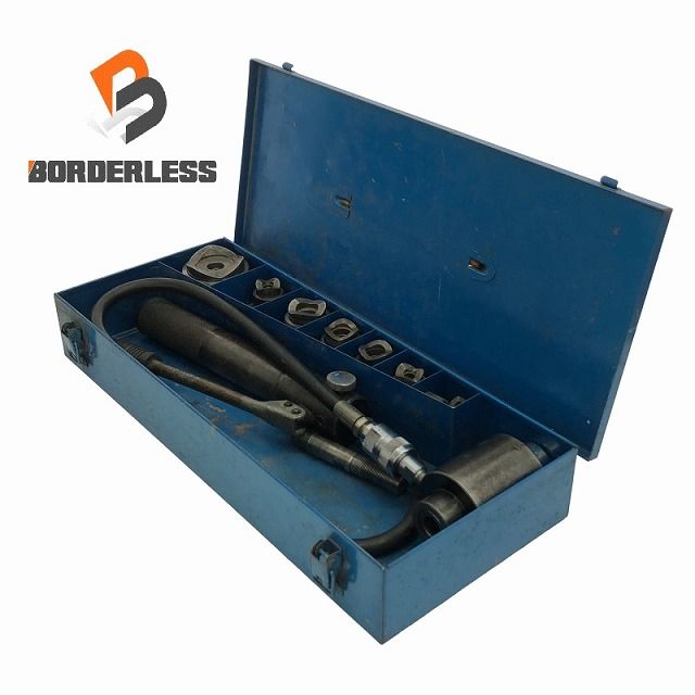 メーカー 型番不明 手動油圧工具 ダイス付き ハンドツール 手工具 108448