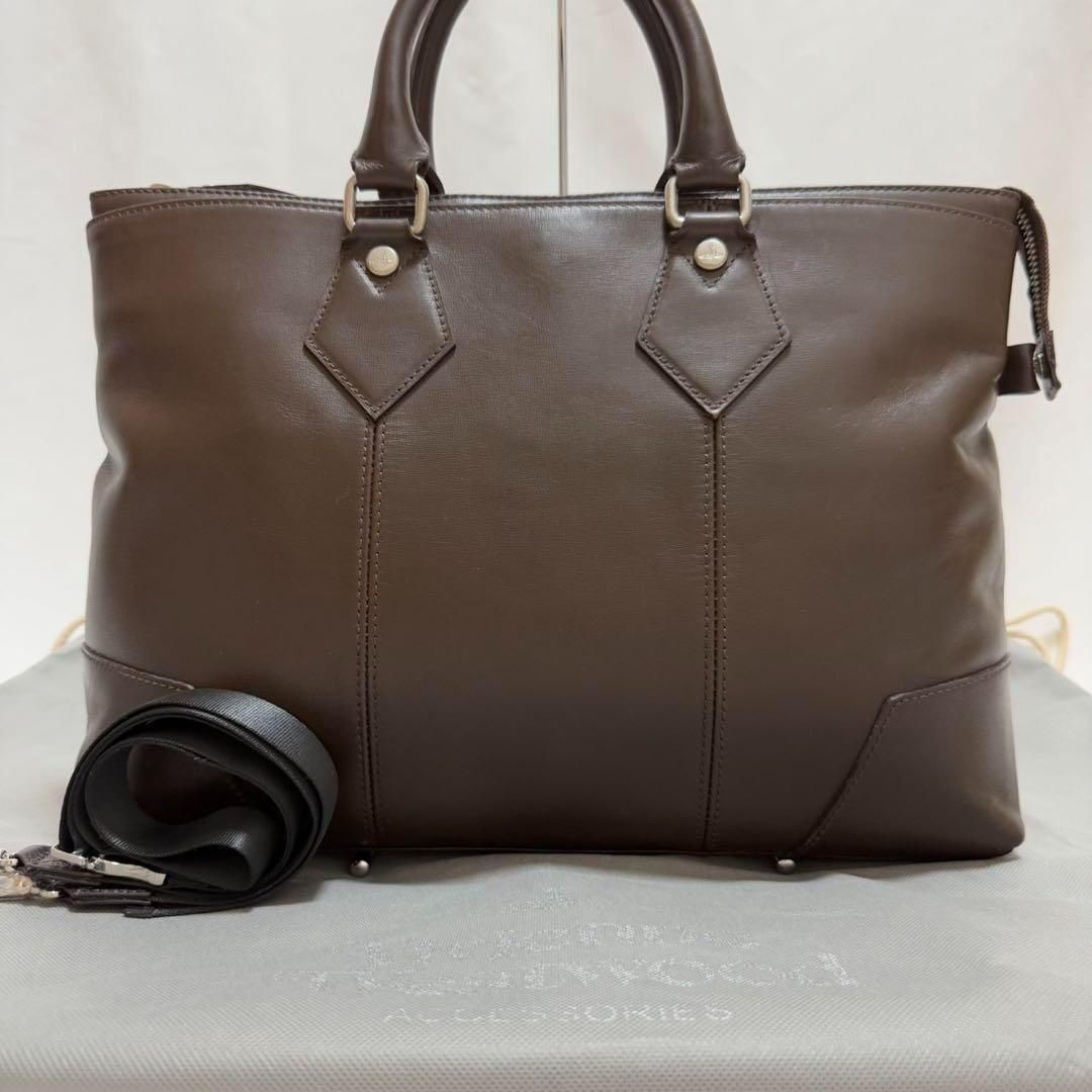 極美品✨ ヴィヴィアンウエストウッド ビジネスバッグ ショルダー 2way 極美品】VIVIENNE WESTWOOD ヴィヴィアン ウエストウッド ビビアン