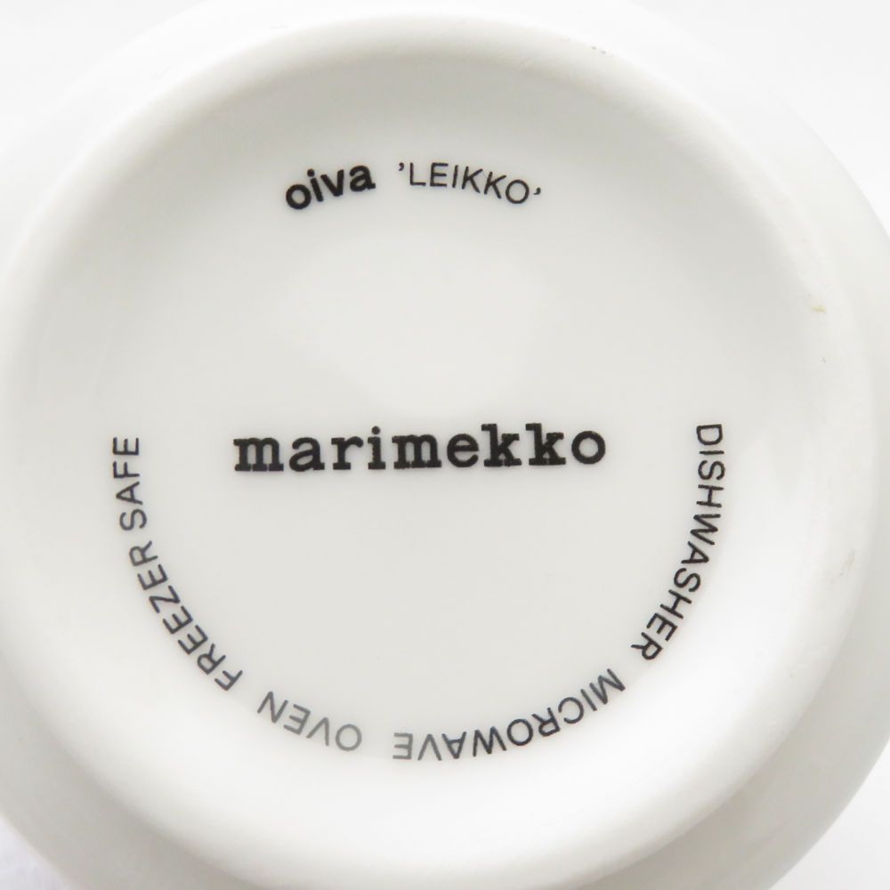 未使用 marimekko マリメッコ LEIKKO レイコ マグカップ ティー コーヒー 北欧 SM2475G 