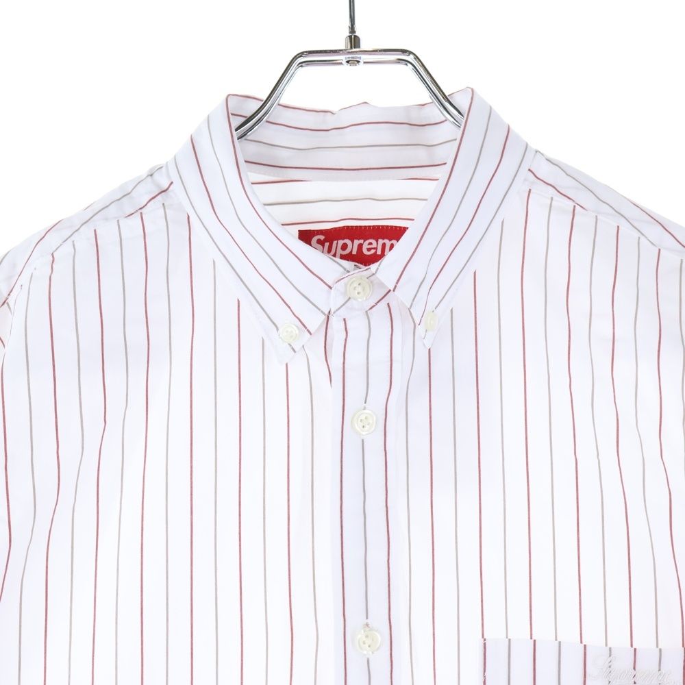 【激レア】SUPREME シュプリーム　長袖シャツ　ストライプ　完売モデル SUPREME (シュプリーム) 24AW Loose Fit Stripe Shirt ルーズフィット