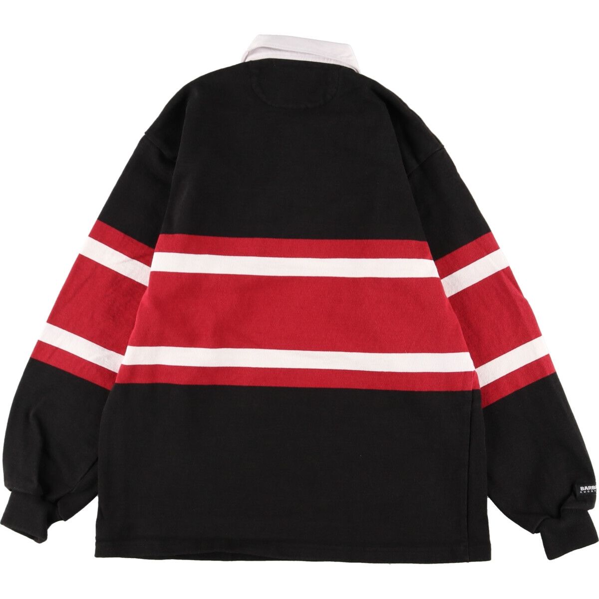 古着 BARBARIAN RUGBY WEAR 長袖 ラガーシャツ メンズM/eaa352145