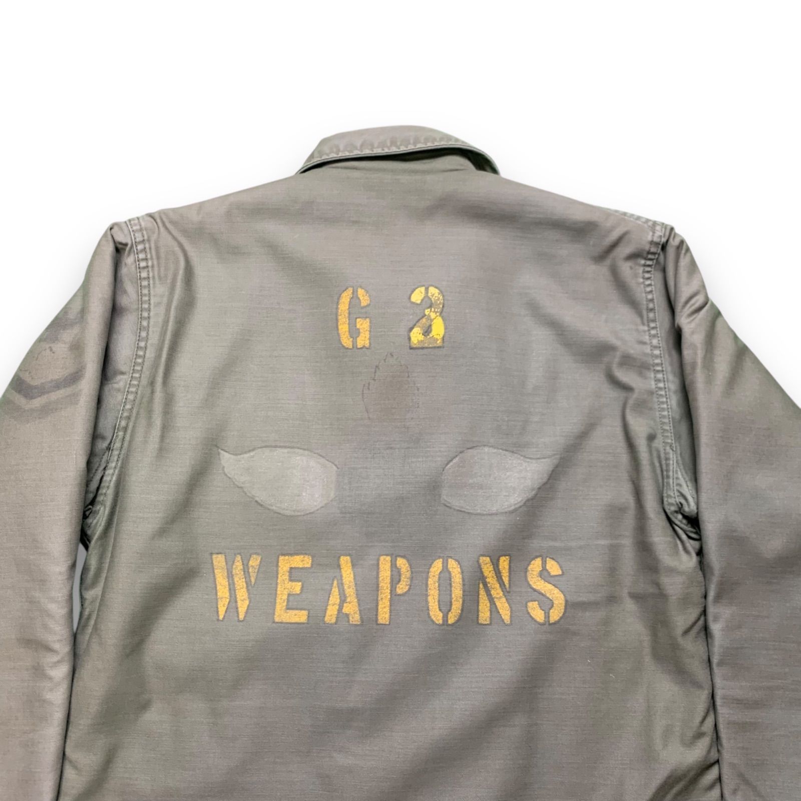 Special A-2 デッキジャケット　古着　米軍　コーストガード Special】 80's (84's) U.S.NAVY A-2 Deck Jacket 米軍実物