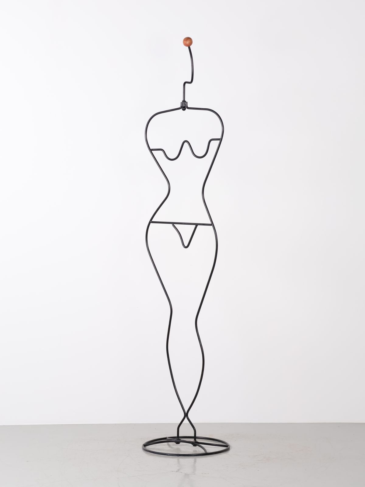 希少old IKEA オールド イケア アイアン マネキン トルソー オブジェ