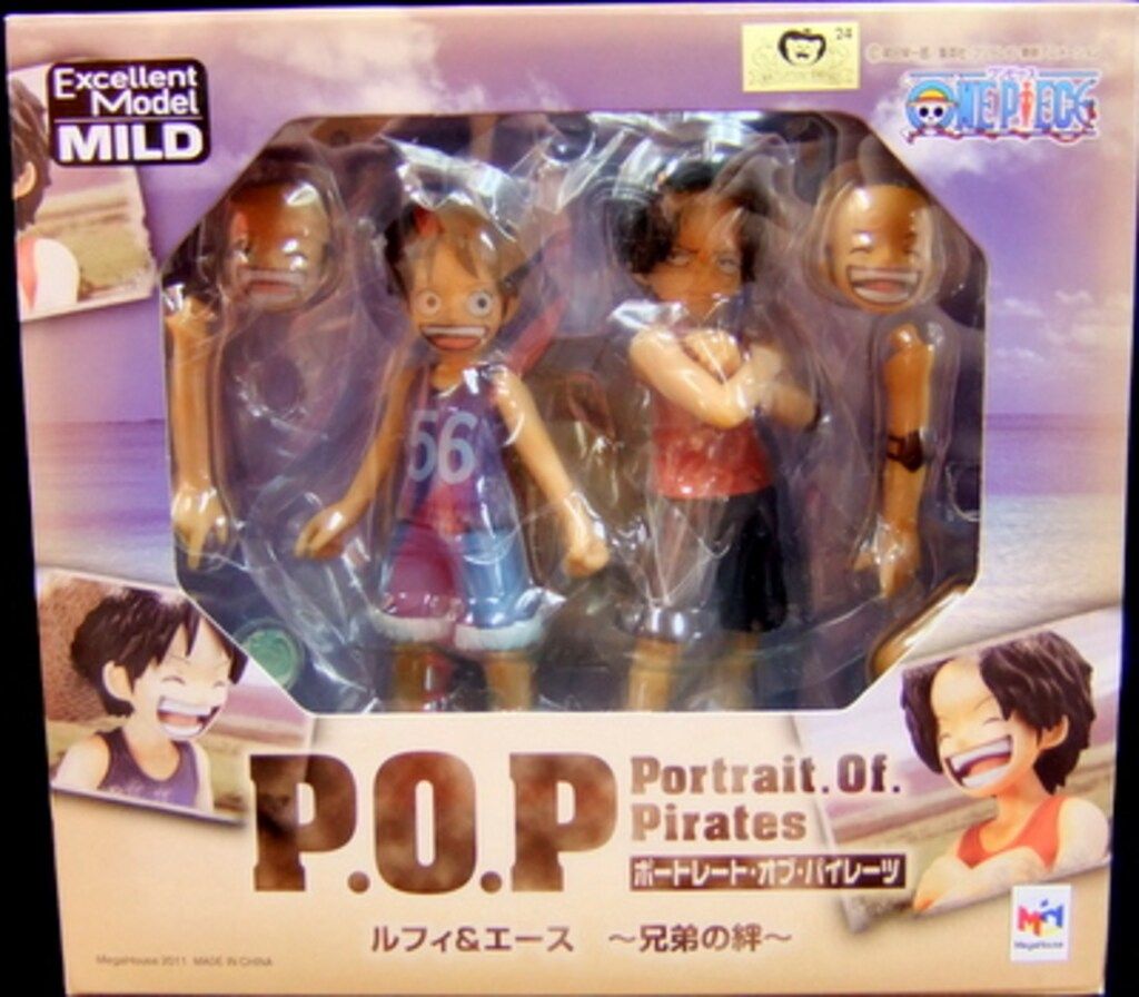 メガハウス POP CB-EX/ ワンピース ルフィ&エース兄弟の絆