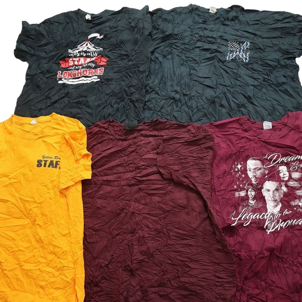 古着卸 まとめ売り カラーmix プリント 半袖Tシャツ 20枚セット