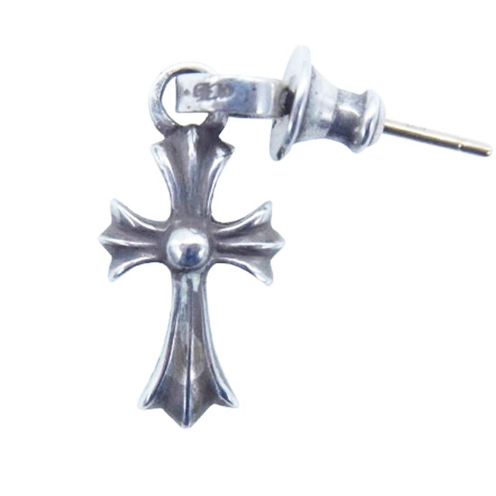 CHROME HEARTS クロムハーツ 原本有 BBY F PPRCHN P D ベイビーファット PAVE ダイヤ ピアス シルバー系