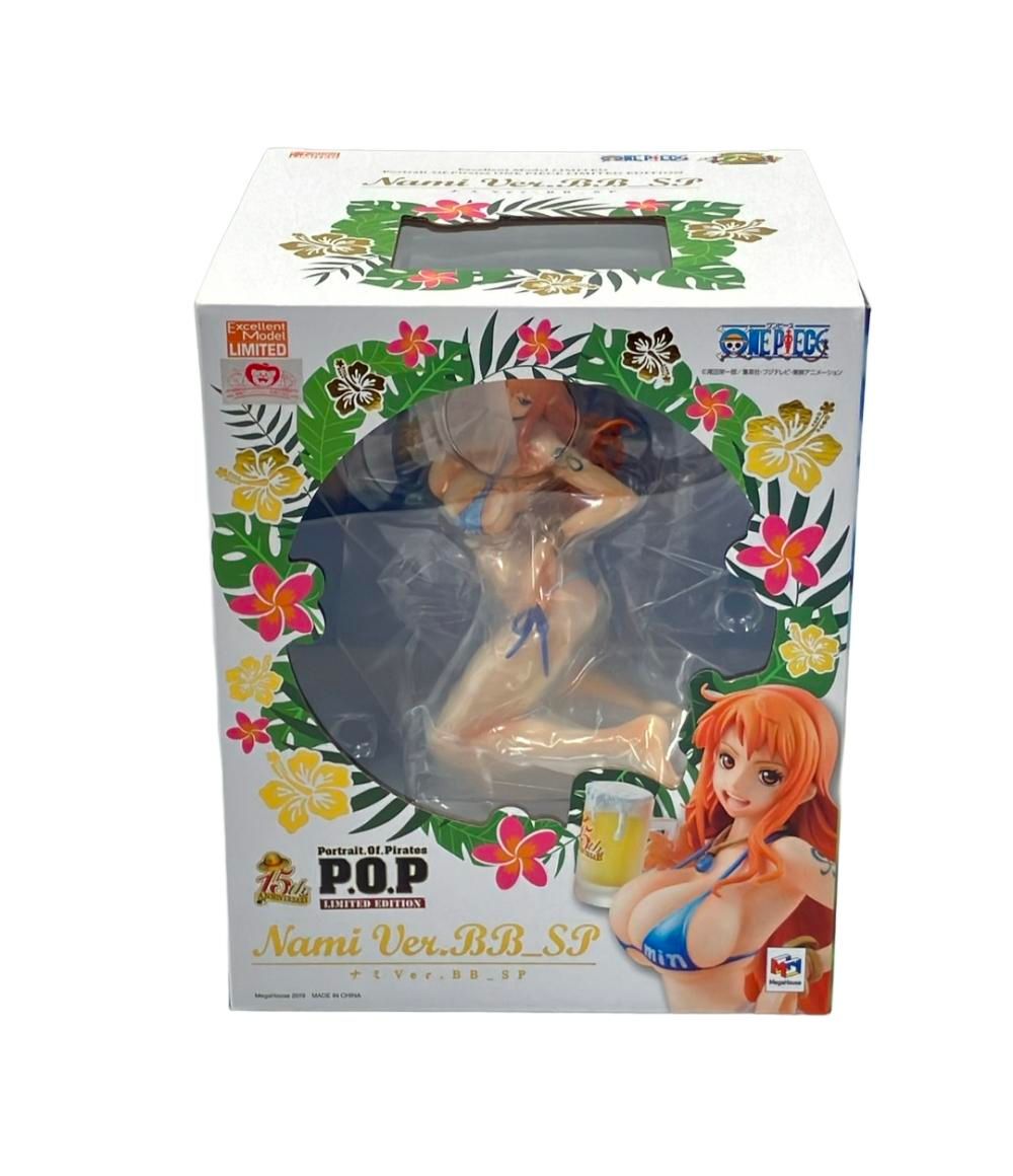 美品 メガハウス ONE PIECE P.O.P LIMITED EDITION フィギュア ナミ 