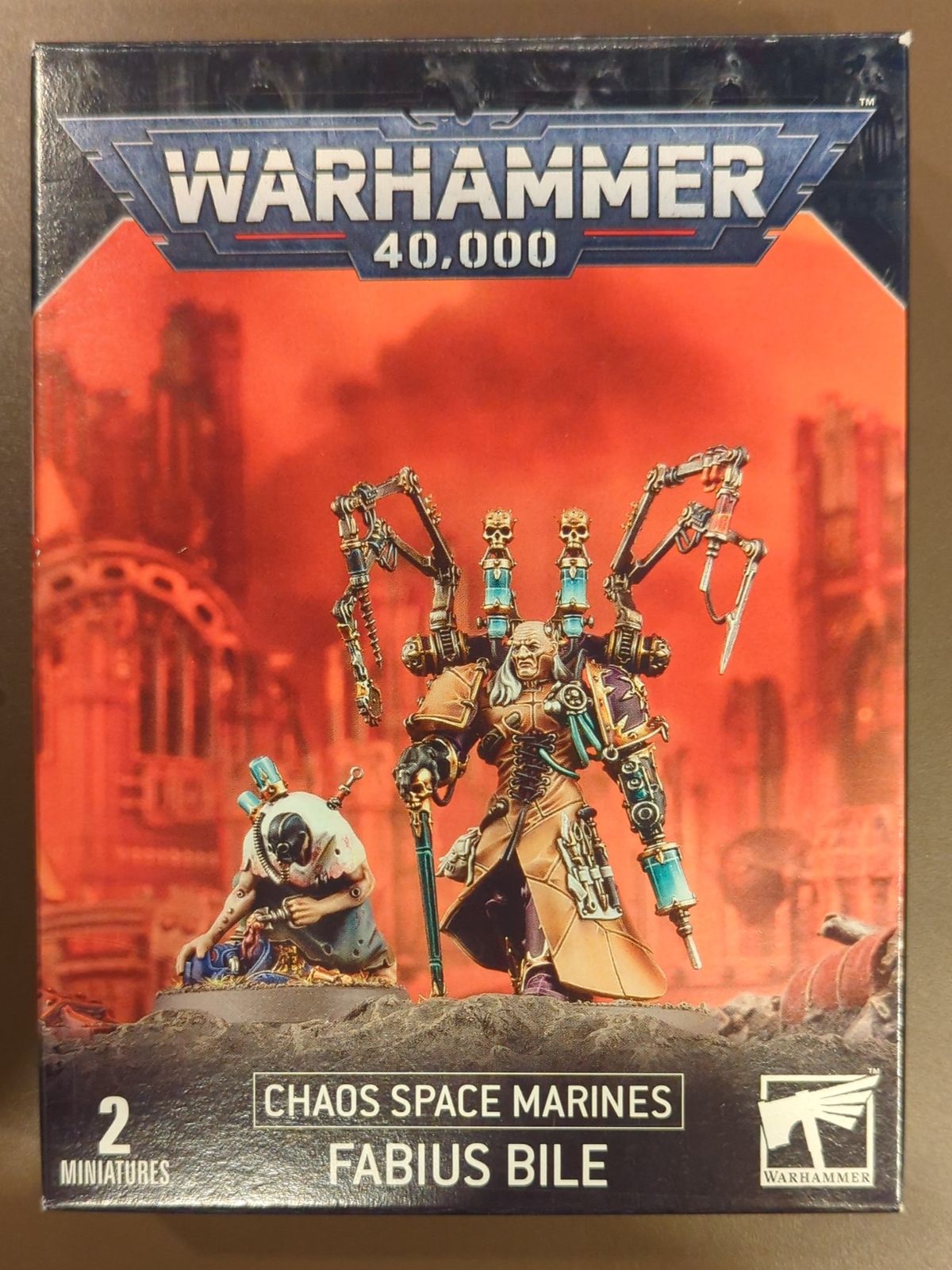 GAMES WORKSHOP WARHAMMER40000 CHAOS SPACE MARINES Fabius Bile（2022） ファビウス・バイル