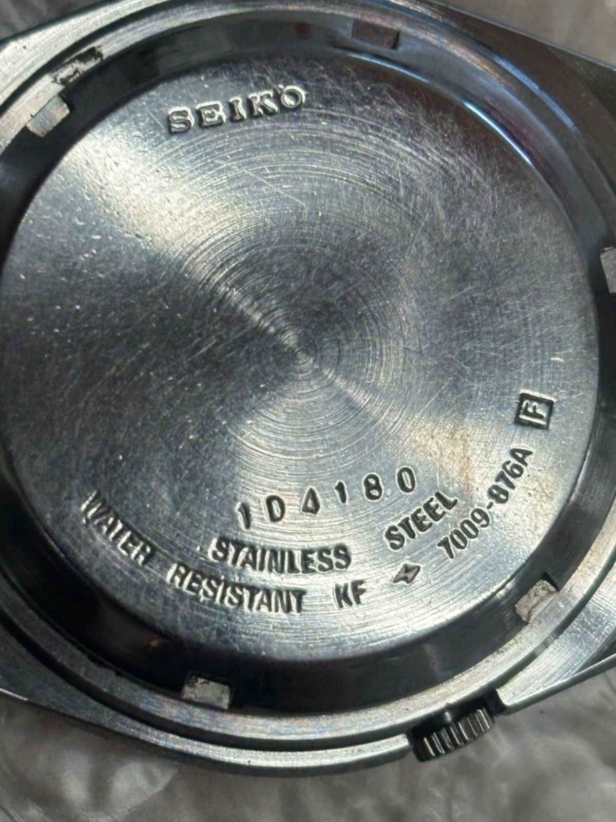 SEIKO セイコー 5 AUTOMATIC 自動巻き 7009-876A 1D4180 時計 シルバー