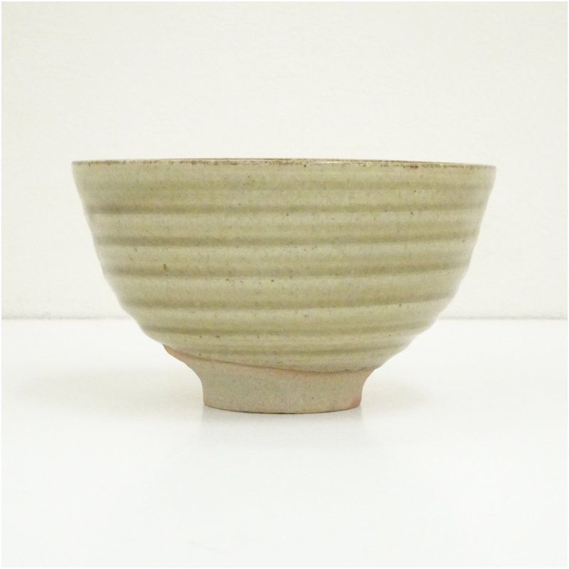 虫明焼　茶碗　茶道具 虫明焼 茶碗 (共箱)黒井千左 - 茶道具販売 栗林園