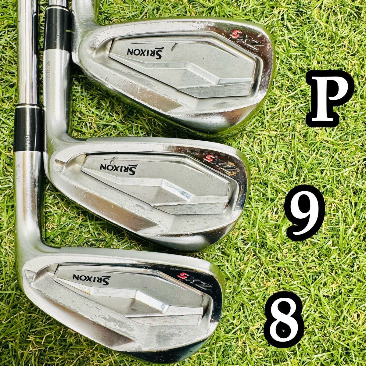 良品】スリクソン 初代ZX5 メンズアイアンセット 6本 スチール S