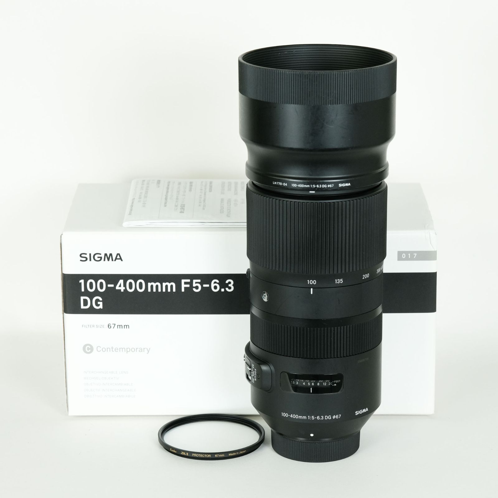 ｜ フィルター付 SIGMA 100-400mm F5-6.3 DG OS HSM｜Contemporary ニコン用 | ニコンFマウント