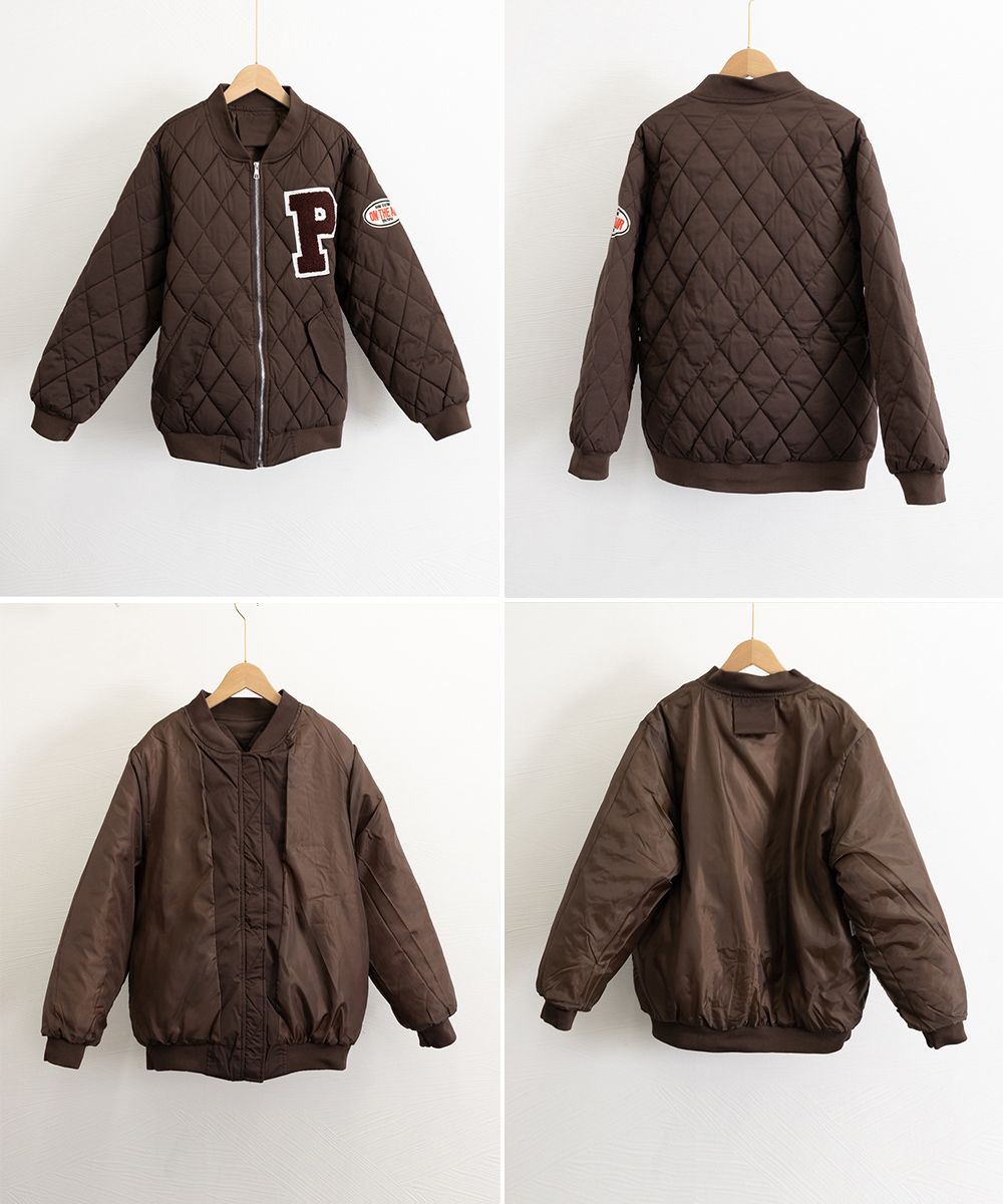 中綿ジャケット キルティングブルゾン防寒 SK21693334-2740