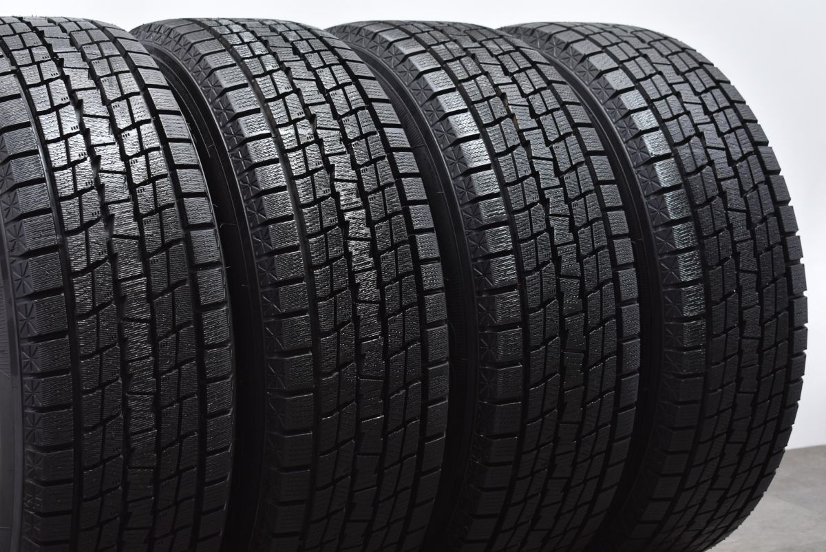 【レクサス トヨタ専用設計】Weds ラブリオン 17in 7J +38 PCD114.3 グッドイヤー アイスナビ SUV 225/65R17 NX ハリアー RAV4 平座ナット