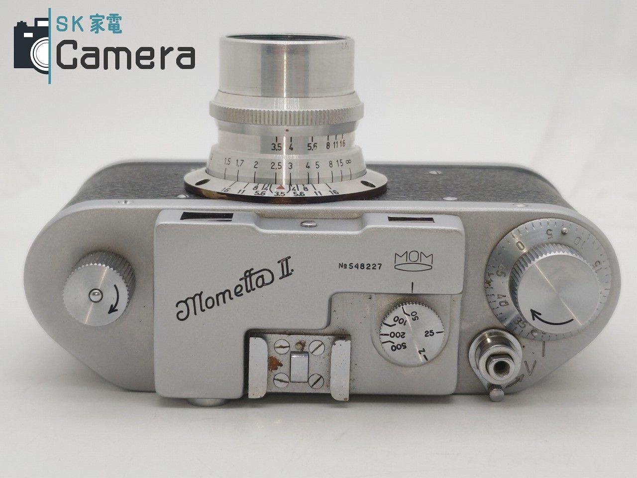 Mometta II YMMAR 50mm F3.5 モメッタ キャップ付 美品 Ⅱ