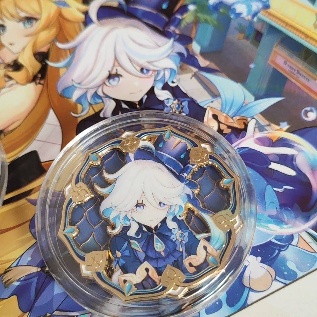 公式正規品　フリーナ　記念コイン　ユニバーサル　原神　ユニバ　北京　コイン 公式正規品 フリーナ 記念コイン コイン 原神 ユニバーサル