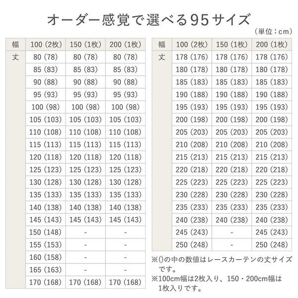カーテン・ブラインド 1級遮光 防炎 ドレープカーテン ＋ レース