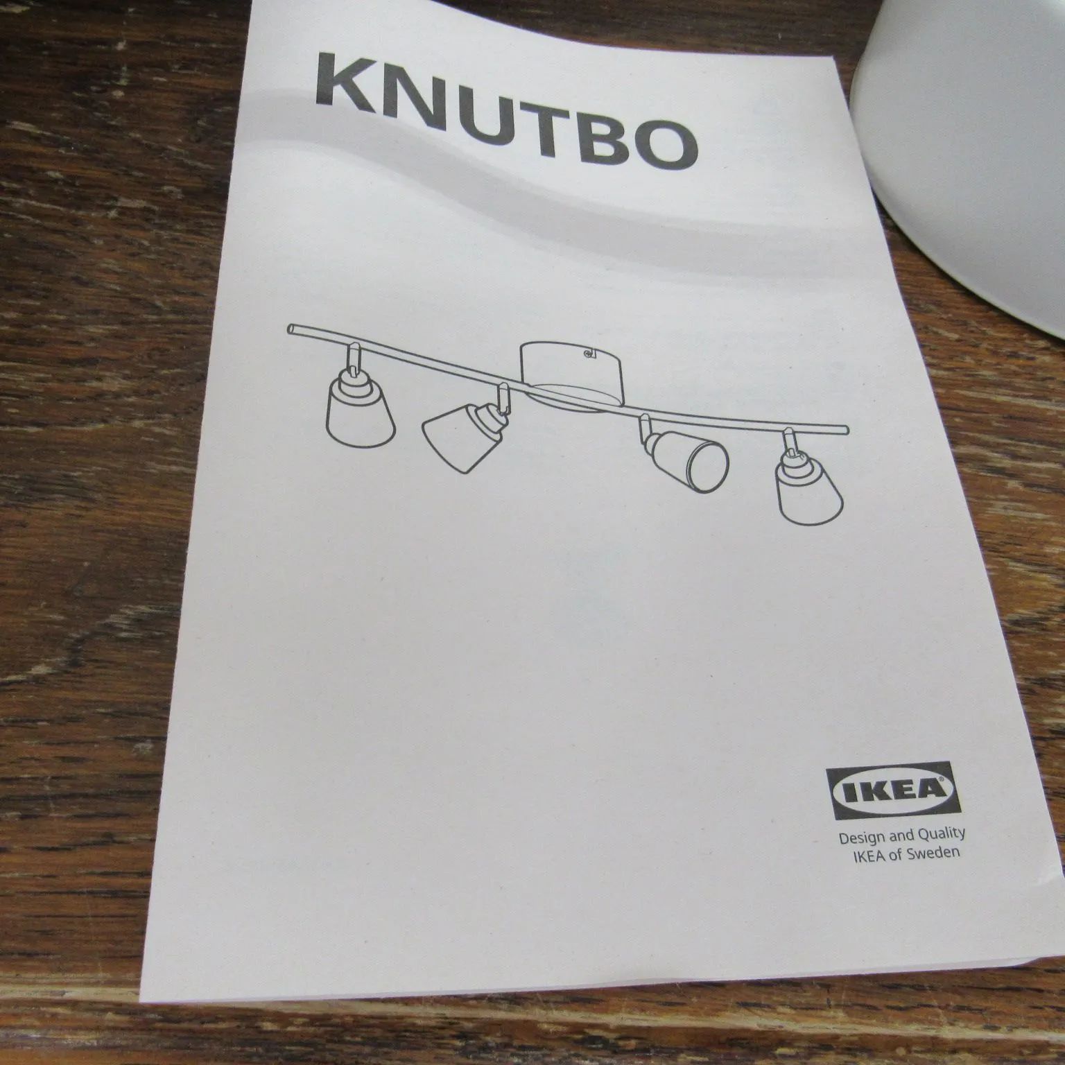 KNUTBO クヌートボー イケア KNUTBO クヌートボー シーリングスポットライト 4スポット