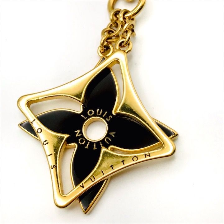 【Louis Vuitton】モノグラムフラワーパズルキーホルダー 美品 LOUIS VITON ルイヴィトン モノグラムフラワー ポルト クレ