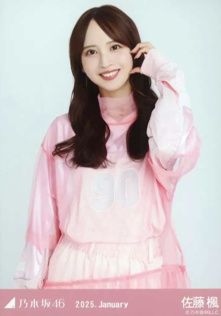 中古】生写真(乃木坂46) 佐藤楓/上半身・ソフトピンク/「乃木坂46 2025