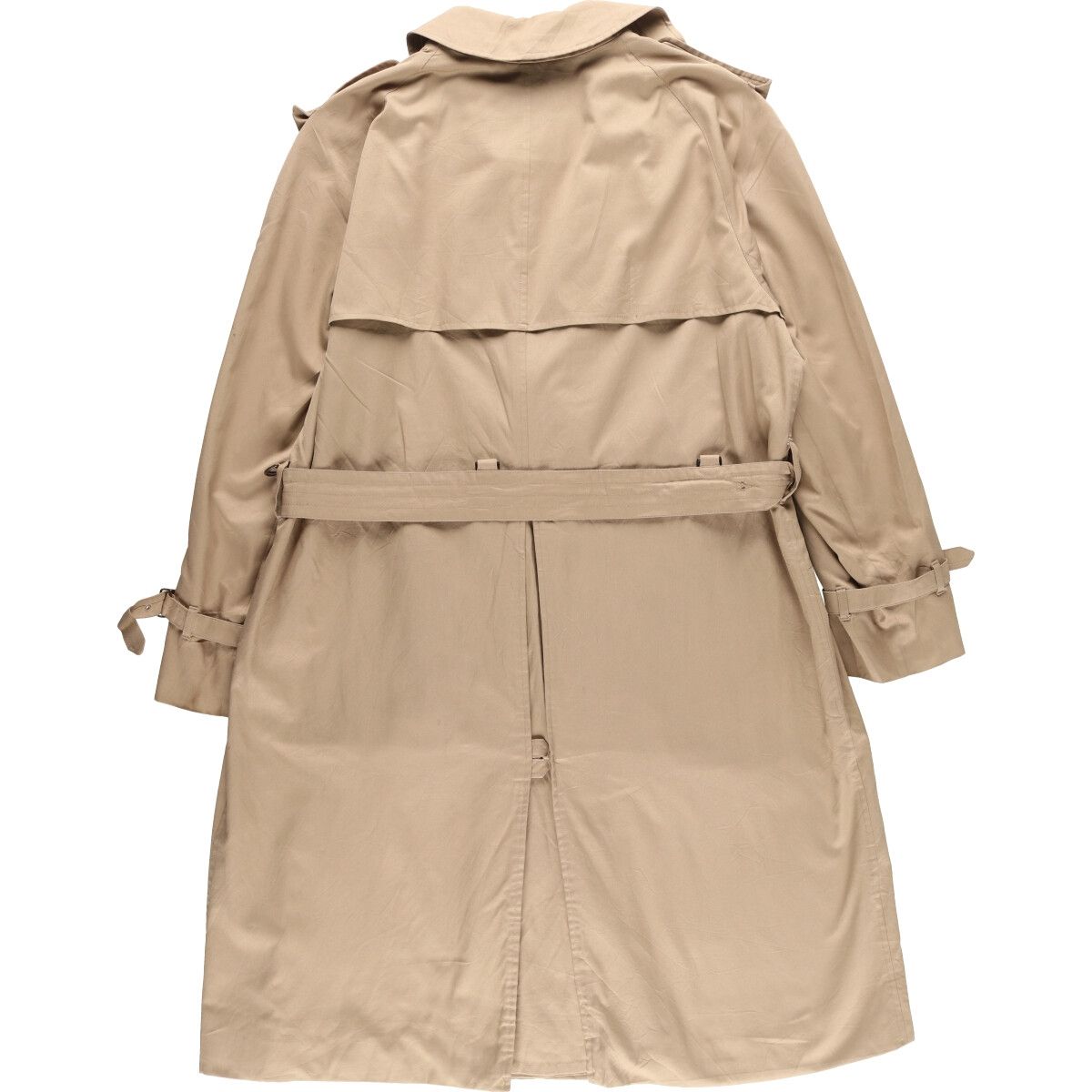 古着 アクアスキュータム Aquascutum トレンチコート 英国製 メンズL