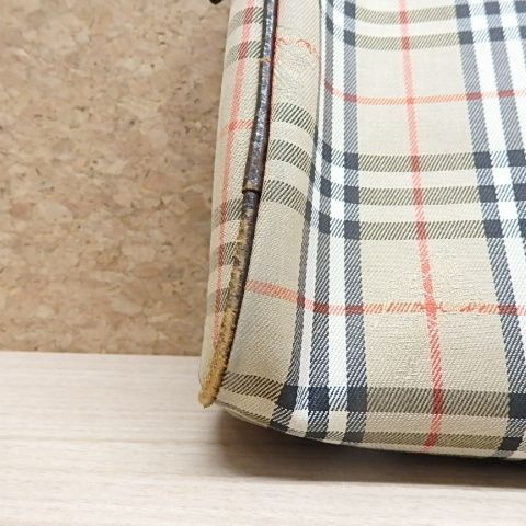 Burberry セカンドバッグ クラッチバッグ ノバチェック 現状品 - メルカリ