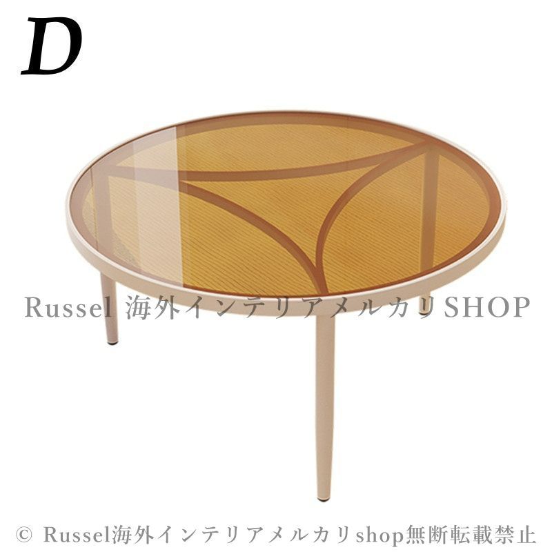 サイドテーブル コーヒーテーブル 強化ガラス 丸 ブラウンガラス D 楽天市場】FATIVO サイドテーブル ガラス コーヒーテーブル 丸