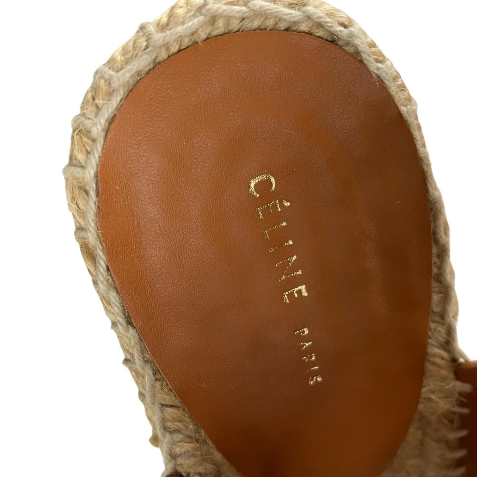 CELINE セリーヌ　エスパドリーユ CELINE セリーヌ エスパドリーユ TRIOMPHE ESPADRILLE