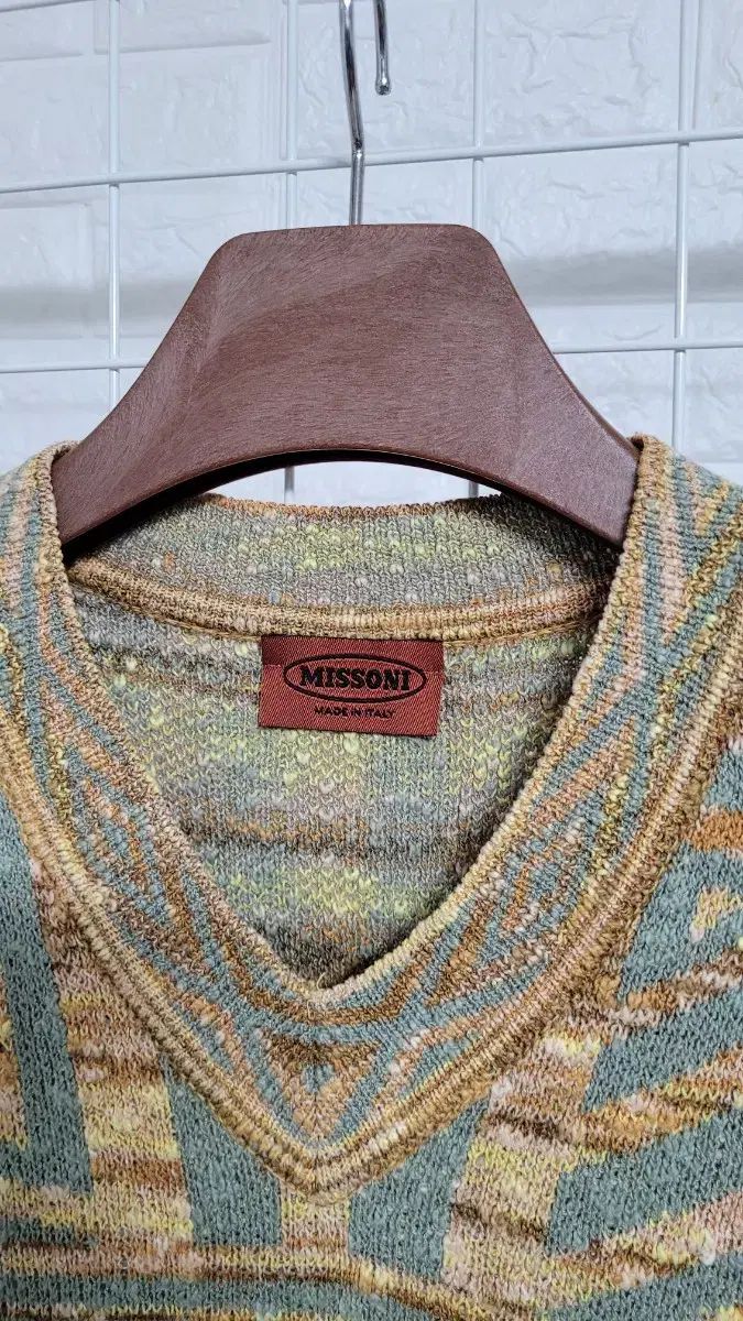 MISSONI ミッソーニ （52） ニットベスト マルチカラー MISSONI ミッソーニ （52） ニットベスト マルチカラー