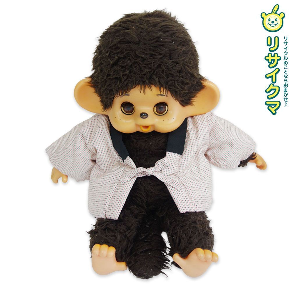 中古】M▽大助くん だいすけ モンチッチ さる ぬいぐるみ スリープアイ