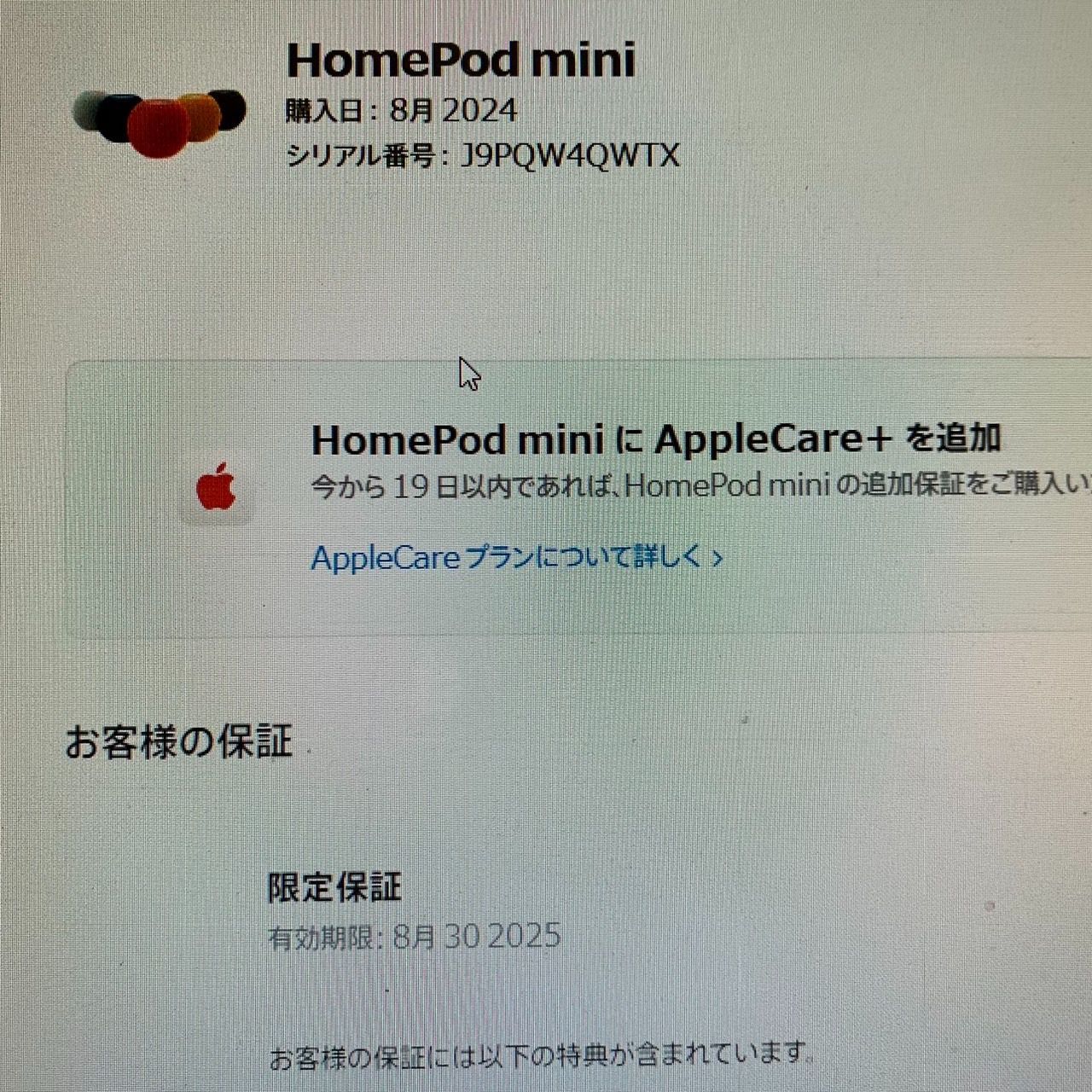 52.【未開封品】Apple HomePod mini BLUE MJ2C3J/A アップル スマート