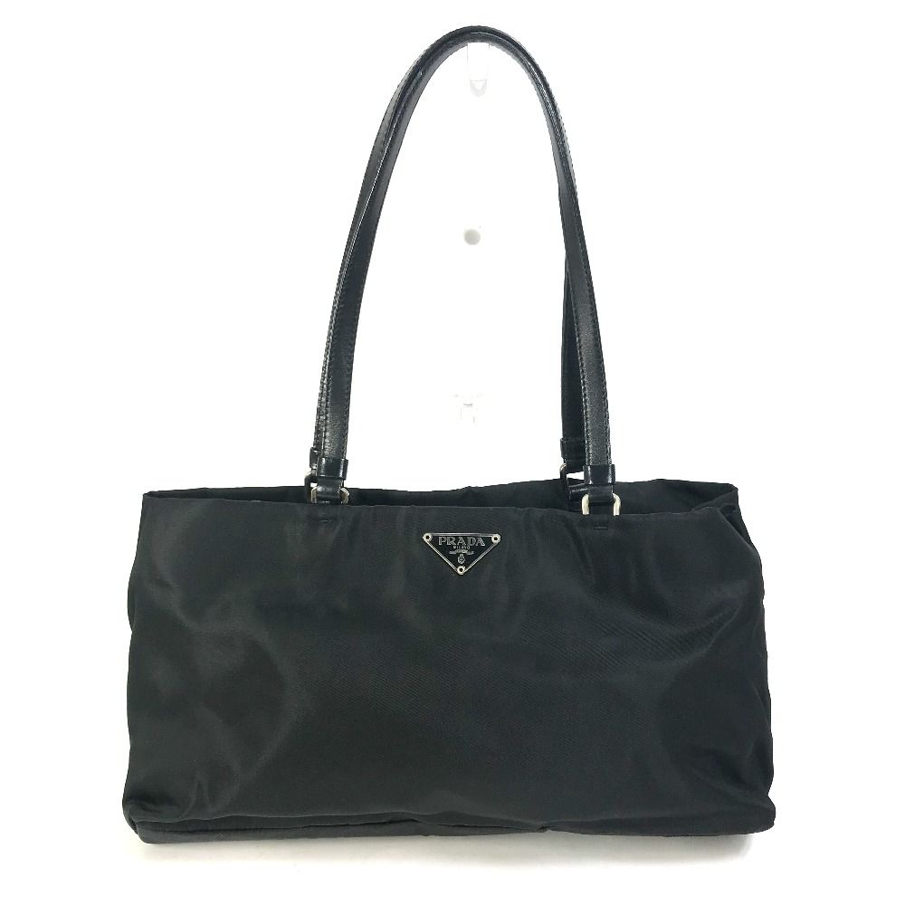 PRADA プラダ ナイロン 黒 背負え ウエストバッグ ボディバッグ 三角ロゴ