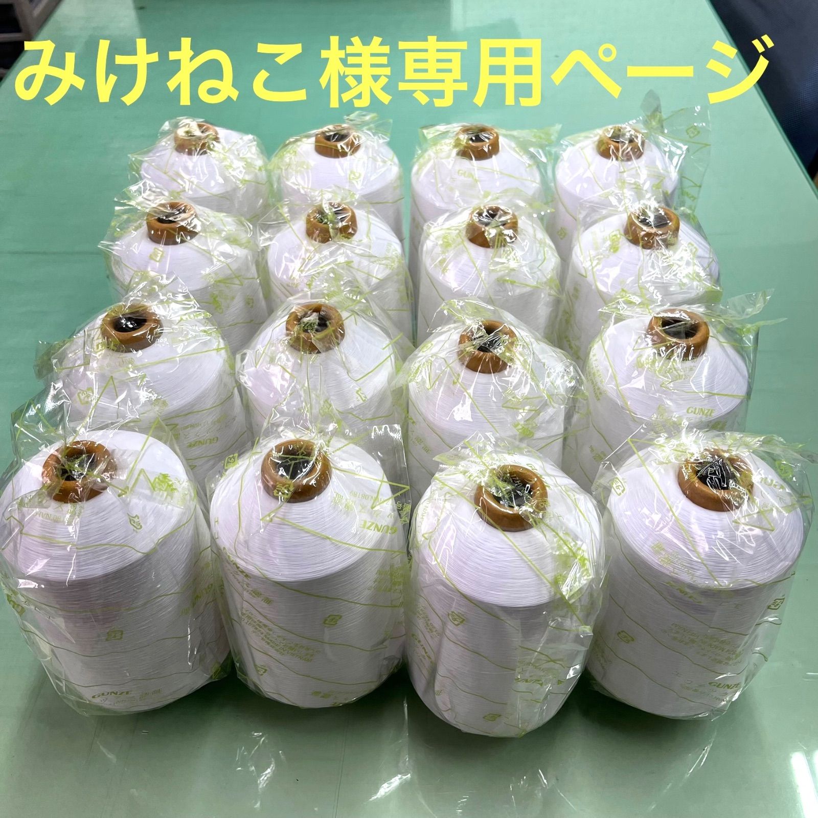みけねこ様専用　グンゼポリーナウーリー糸　16本セット