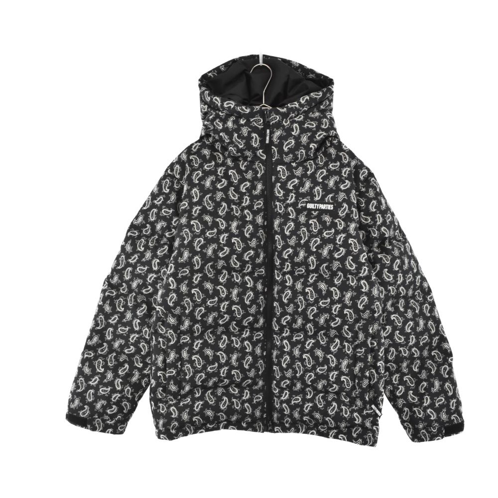 WACKO MARIA (ワコマリア) 15AW PAISLEY HOODED DOWN JACKET ペイズリーモノグラムフード付きダウンジャケット  マルチ