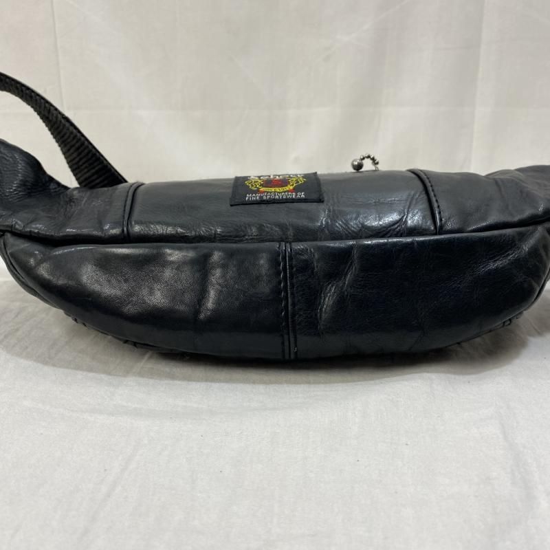 Schott × HTC PADDED LEATHER BODY BAG BLK - メルカリ