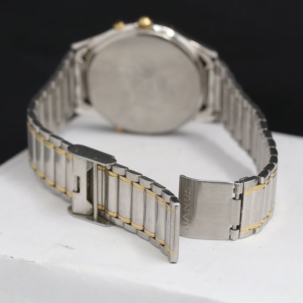 激レア◇中古動品◇AQ-610◆カシオ JANUS ジェナス 3針アナデジ◇金 激レア◇中古動品◇AQ-610◇カシオ JANUS ジェナス 3針アナデジ