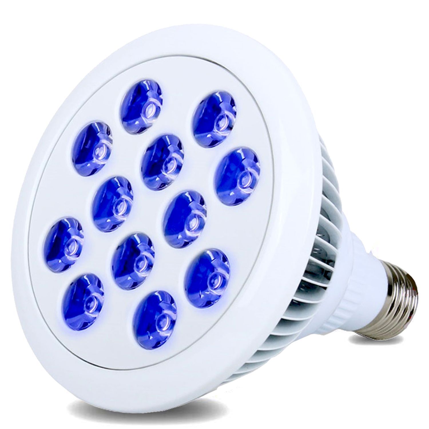 LED 水槽 アクアリウム ライト 【 青 】 24W E26 珊瑚 水草 熱帯魚