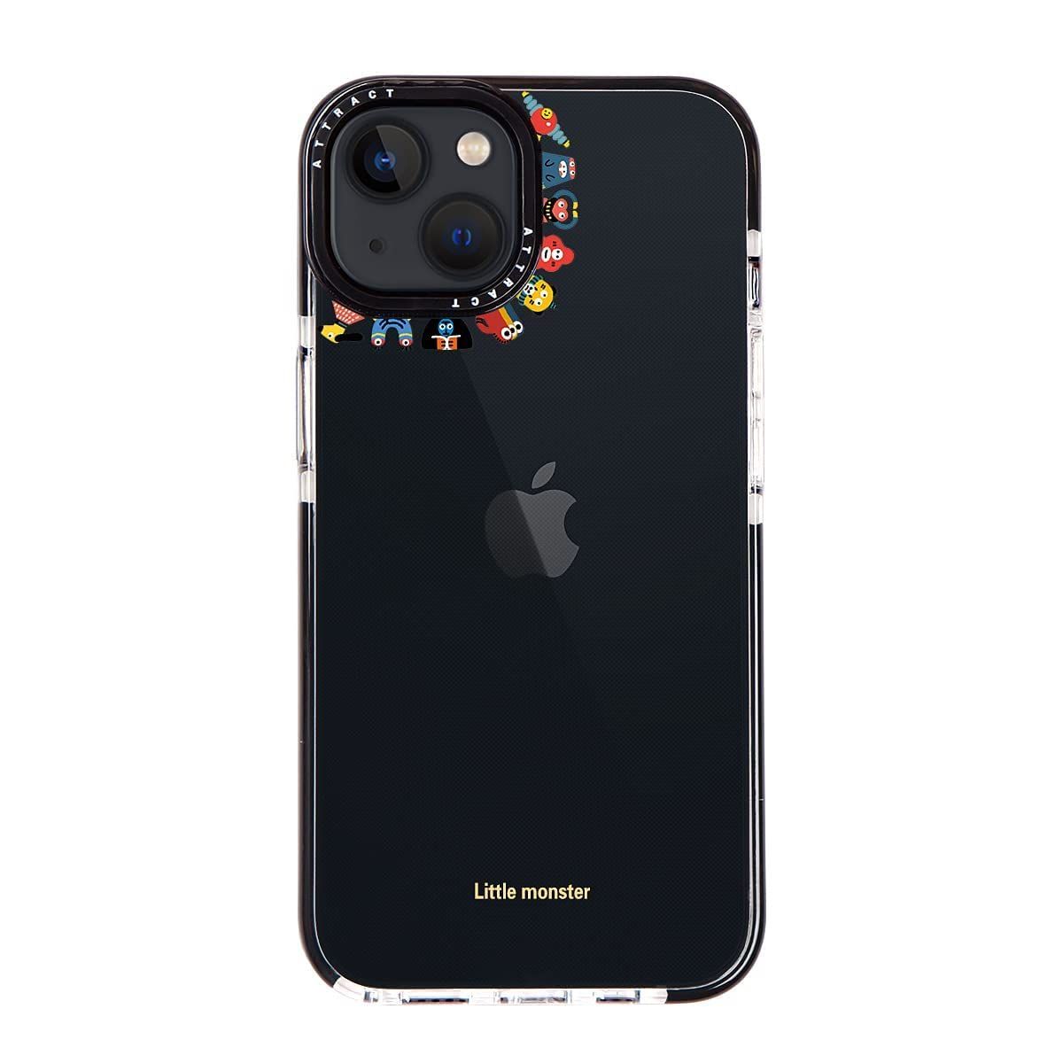 【人気商品】11ケース デザイン2個 透明 小怪物 怪獣ちゃん イラスト キャラクター かっこいい iphone かわいい アニメ おもしろ TPU アイフォンケース 傷防止 スリム軽量 レンズ保護 Attract 耐衝