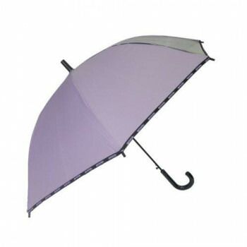 OUTDOOR PRODUCTS 無地パイピング長傘 55cm ライトパープル