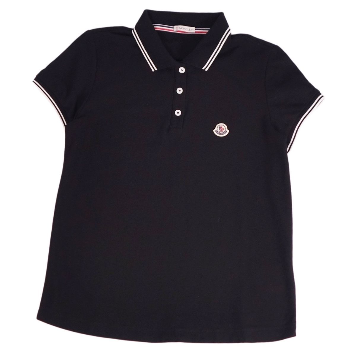 【しょぴ】【極美品】モンクレールMONCLER　ポロシャツ 新品 MONCLER モンクレール ポロシャツ レディース 半袖 - メルカリ