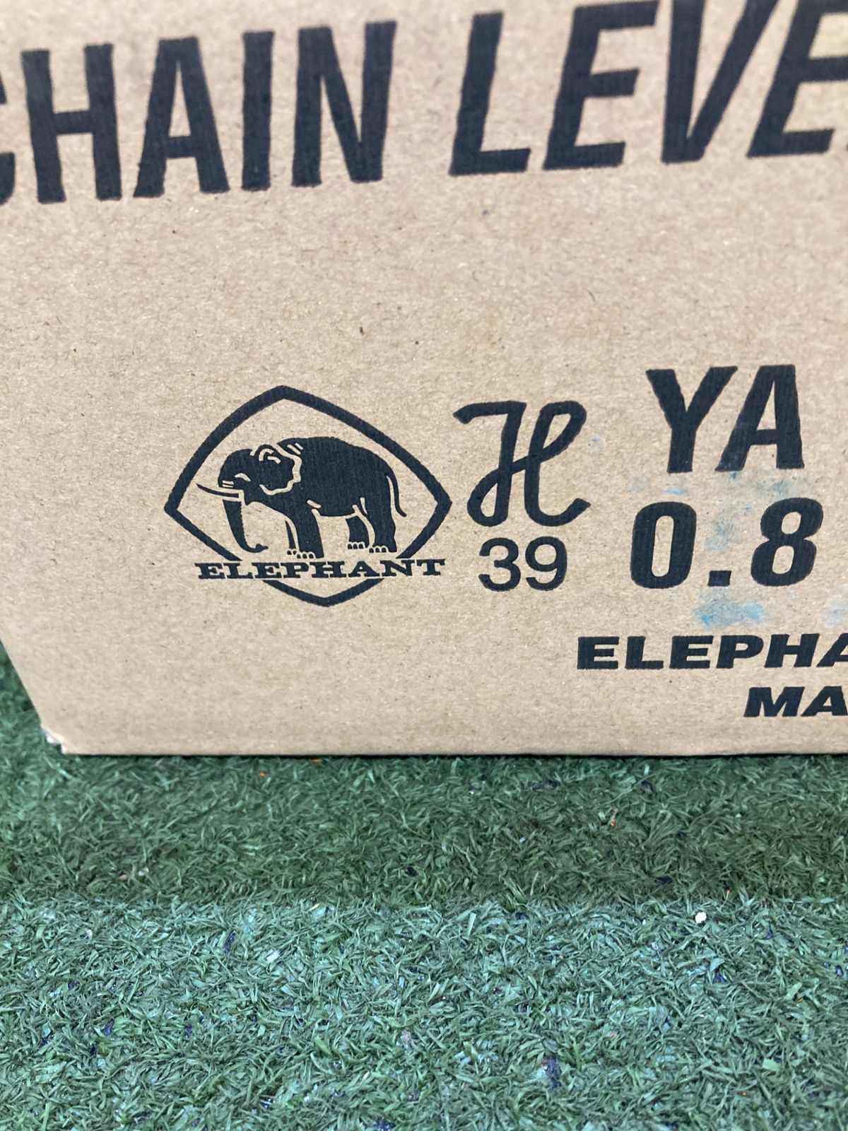 YA型チェーンレバーホイスト0.8ｔ YA08015