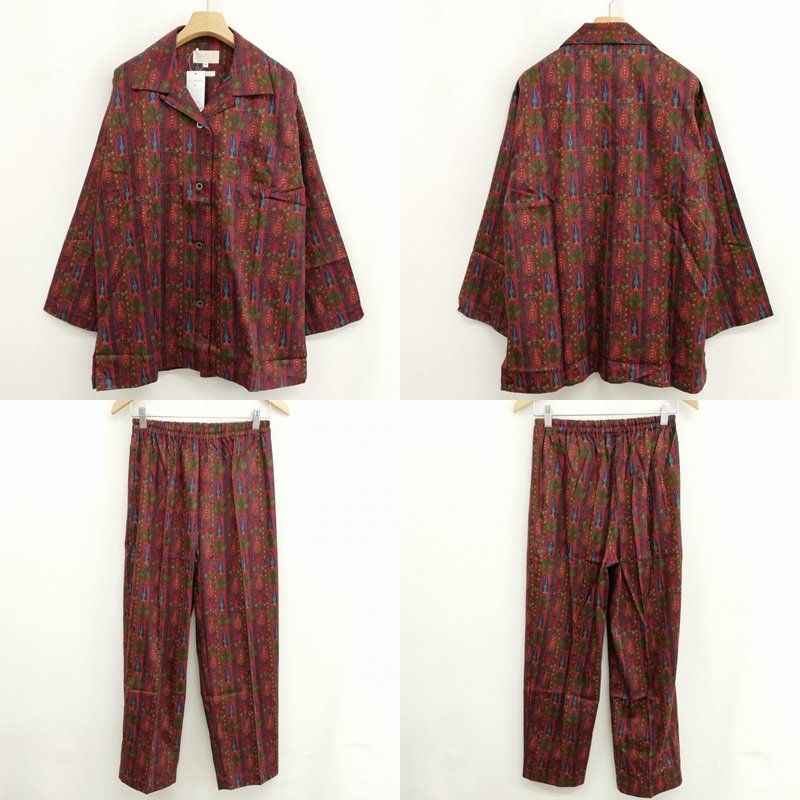 エトロ ETRO ペイズリー柄 ナイトウェア パジャマ セットアップ