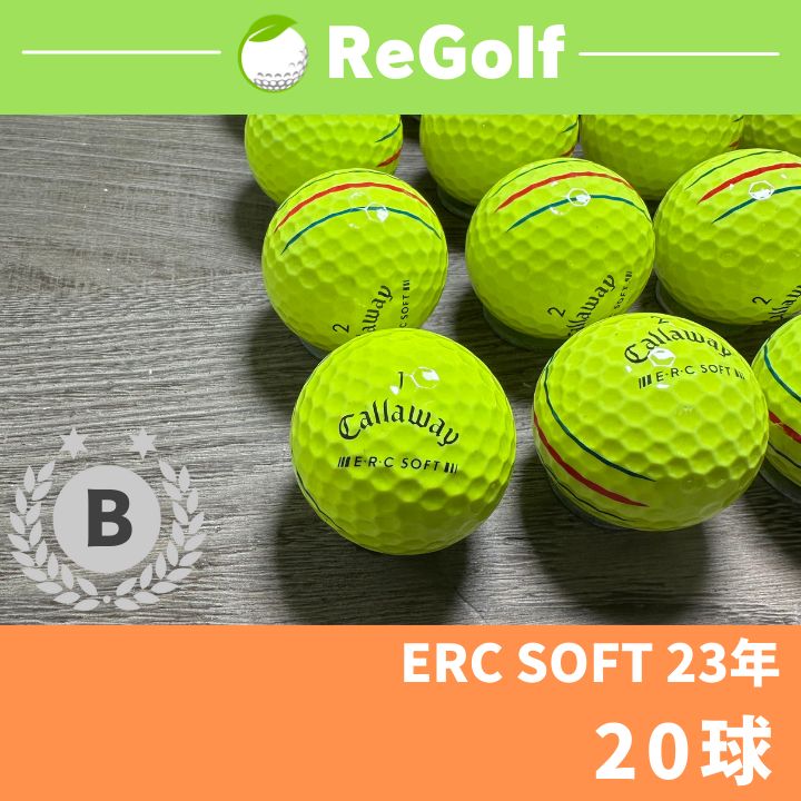 ○1285 ロストボール キャロウェイ ERC SOFT 23年モデル 20球 - メルカリ